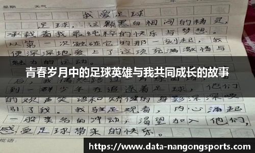 青春岁月中的足球英雄与我共同成长的故事